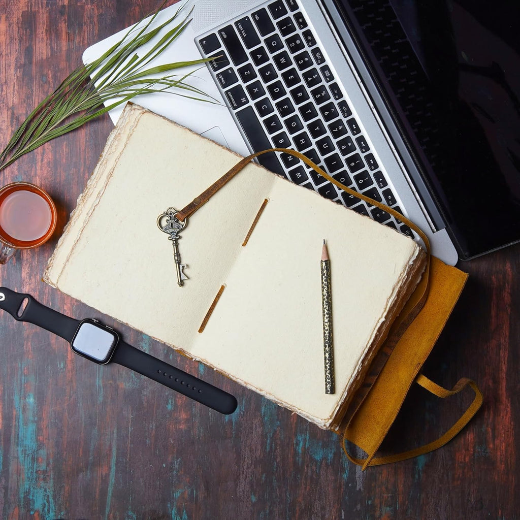 Vintage Handmade Leather Journal